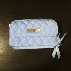 Vera Bradley Morninglory Blue Clutch‎ Crossbody Bag No Strap